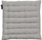LINUM Pepper Elegantes Sitzkissen für Indoor und Outdoor 40x40 cm, 100% Baumwolle, Waschbar, Hellgrau