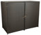 gartenmoebel-einkauf Mülltonnenbox für 2X Tonnen Gross bis 240 Liter, 150x78x123cm, Stahl + Polyrattan Geflecht Mocca