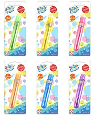 HENBRANDT Large Magic Touchable Bubbles Box of 24 - Bulk Wholesale Childrens Party Bag Favour Filler Fete Lucky Dip Prizes Toys