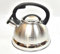 Bouilloire sifflante inox brossé 2,2L induction