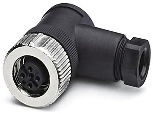PHOENIX CONTACT SACC-FR-4CON-PG 7-M SCO Universal Connector, 4-Pin, Angled Socket, Screw Connection, Nickel-Plated, Cable Gland Pg7, 4 mm-6 mm Cable Outer Diameter
