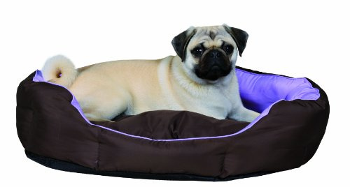 Trixie Bett Lorenzo, 50 × 45 cm, braun/flieder