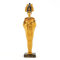 TLT 22,6 cm handbemalte ägyptische Osiris-Statue mit goldenen Akzenten