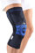 BAUERFEIND Genutrain P3 Kniebandage, Unisex, Schwarz, Links, Größe 2