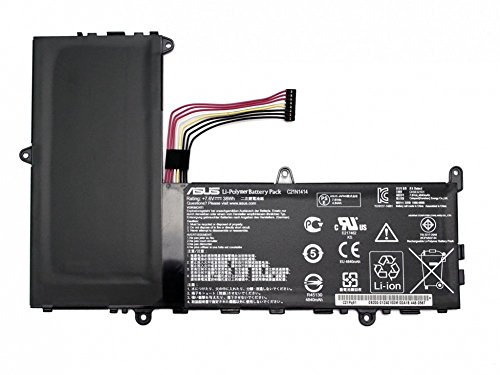 ASUS C21N1414 Lithium Polymère (LiPo) 5000mAh 7.6V Batterie Rechargeable - Batteries Rechargeables (5000 mAh, 38 Wh, Lithium Polymère (LiPo), 7,6 V, Noir)