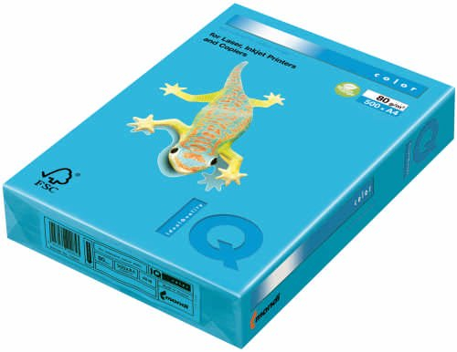 Rezeptpapier farbig Maestro Colour A4 gr. 80 ff. 500 - Farbe Gelb SOLE