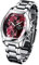 FIREFOX NEBUKADNEZAR FFS175-105 Sunray Bordeaux rot Damenuhr Armbanduhr Chronograph massiv Edelstahl Sicherheitsfaltschließe wasserdicht Laufwerk Miyota Werk OS10