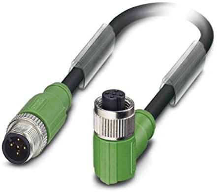 Phoenix Contact SAC konfektioniertes Sensorkabel 5-adrig, Stecker / M12 Buchse, Länge 300mm