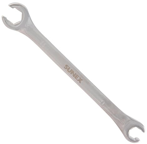 Sunex Tools 980905A 9mm X 11mm Fully Polished Flare Nut Wrench