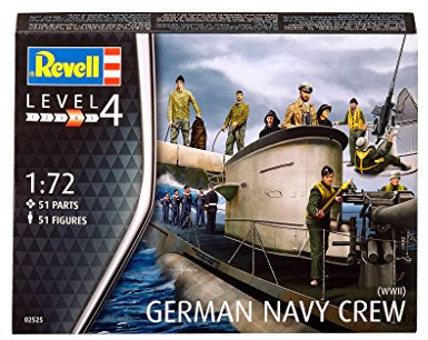 Revell 02525 - Modellbausatz - German Navy WW II im Maßstab 1:72