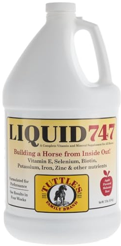 YTEX Equine D GAL Tuttle's Liquid 747 Feed Supplement