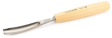 PFEIL Swiss Made #7 Sweep Bent Gouge 18mm