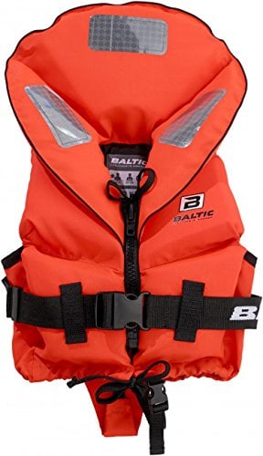Baltic Pro Sailor 100N Kinder Feststoff Rettungsweste (Mod. 1284), Farbe:orange, Größe:30-40kg