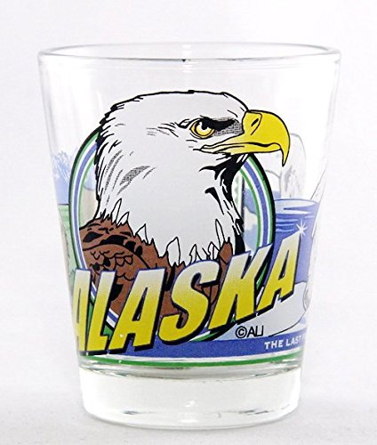 Alaska 3 View Shot Glass