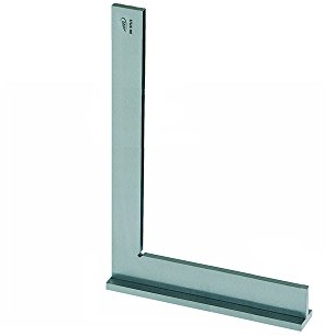 Helios Preisser Anschlagwinkel GG 2 (DIN 875, für Winkelprüfungen, Schenkellänge: 500 x 250 mm) 0372 109