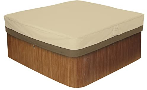 Classic Accessories Veranda 55-586-011501-00 Housse pour Couvercle DE Spa CARRÉ – 239 CM