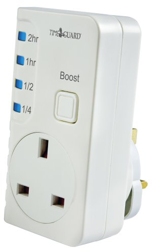 Timeguard TGBT6 Plug-In Electronic Boost Adapter Timer, 3 kW - White