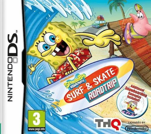 Sponge Bob Surf & Skate Tour DS AT