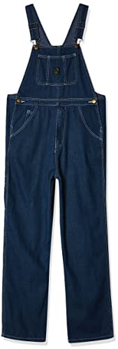 John Deere Boy Denim Overall Bib - Blue - 7