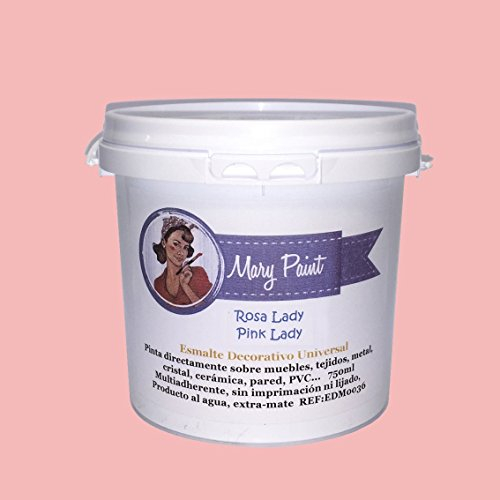 Mary Paint 750/00028 peinture à l'eau, Rose, 750 ML