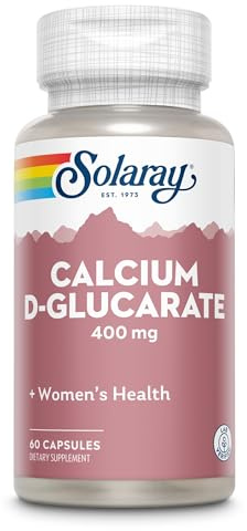 Solaray Calcium D-Glucarate, Capsule (Btl-Plastic) 400mg | 60ct