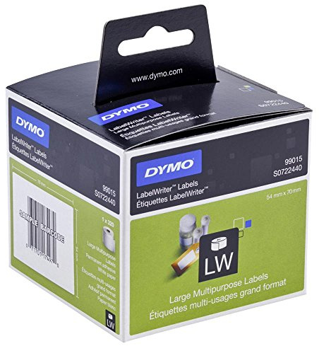 Quadratisches Etikett, Scheibe/Name, Abzeichen 99015 von DYMO