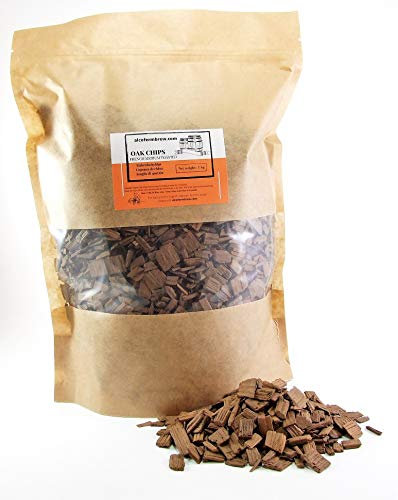 Copeaux de chêne 1kg – Medium Toasted | L'ajout de copeaux | Copeaux bois | Copeaux de fût de chênes