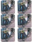 Creative Tops Vintage Bike Premium Cork Back Coasters, Set of 6