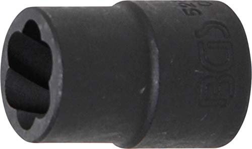 BGS 5266-14 | Spiral-Profil-Steckschlüssel-Einsatz / Schraubenausdreher | 12,5 mm (1/2) | SW 14 mm