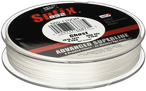Sufix 660-165gh Geflochtene Angelschnur, Mehrfarbig, 65 lb