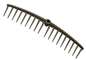 Stea s.n.c. 001 Rastrello 18 Denti senza Manico
