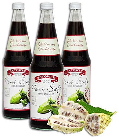 12 x 0,7l Noni Saft (100% Direktsaft) - Original Satower