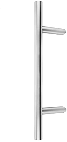 ck-türbeschläge Stoßgriff 45° inkl. Befestigungsmaterial 350/210 mm; 500/300 mm; 600/400 mm; 800/600 mm in Edelstahl matt - 500/300 mm