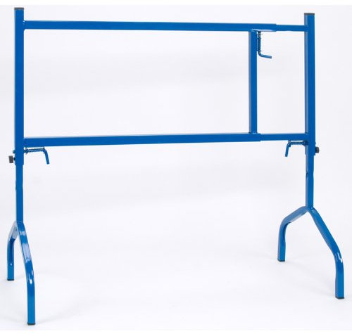 pro-bau-tec 2 Stück Gerüstbock, höhen und breitenverstellbar, 175 kg, blau, 2x10013