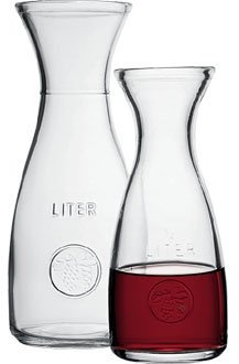 Wine / Water Carafe 0.5Ltr (Box 6) - Keep water cool in the fridge or an elegant way to serve wine to the table