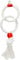 Rosewood Parrot Toy Twin Parrot Rings, Large, White