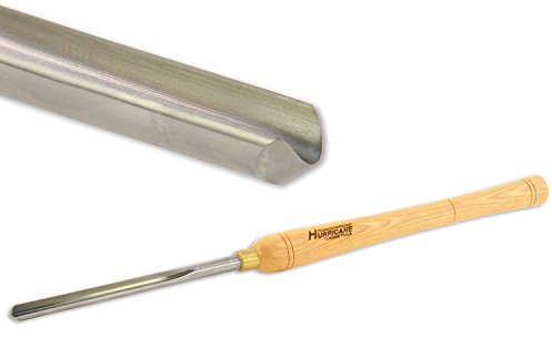 Hurricane Drehen Werkzeug, Drechseln Schüssel Hohlbeitel, High Speed Stahl, 1/5,1 cm Flöte (5/20,3 cm Bar Lager)