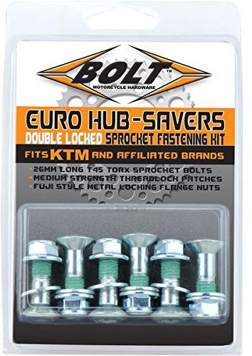 Euro Style HUB-Savers Double Locked Sprocket Fastening KIT