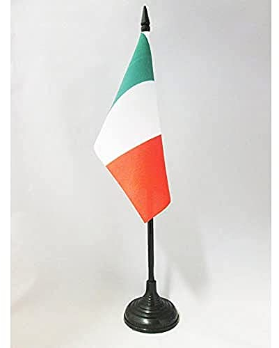 AZ FLAG - Tischflagge Italien - 15x10 cm - Italienische Tischfahne 10 x 15 Cm - Flaggen