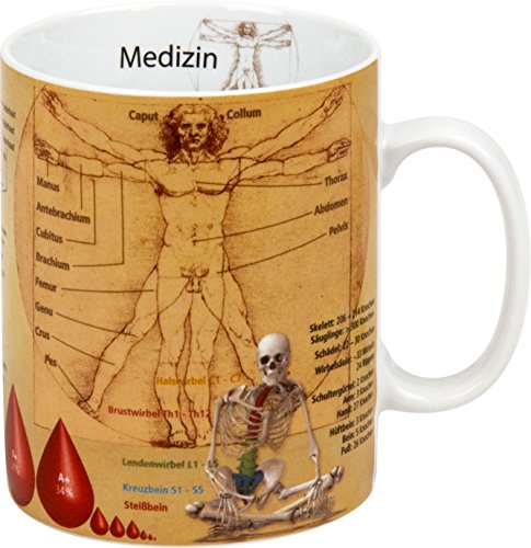 Könitz Wissensbecher Medizin, Bunt, 1 Stück (1er Pack)