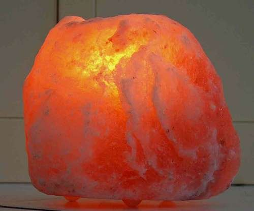 6 Stück Salzkristall Leuchten Kerzenhalter Teelichthalter