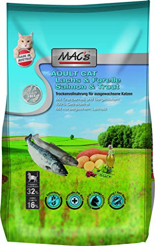 Mac's Katzenfutter getreidefrei Adult Lachs & Forelle, 1.5 kg