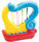 WEofferwhatYOUwant Baby Harfe - Baby Musikinstrument - Interaktives Musikspielzeug mit Wiegenliedern, LED Lichtern und Begleit-Modus mit Harfensaiten - Tragbare Reisegröße für Kleine Hände