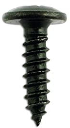 Connect 31490 Black Flanged Self Tapper No.8 x 1in 200pc