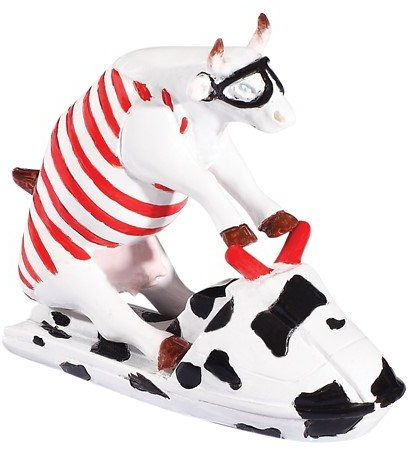 CowParade Jet Ski Cow (S) Mini Kuh