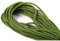 Jajasio 10 m Gummikordel 3mm, Elastische Kordel Auswahl aus 37 Farben Gummischnur Elastische Kordel/Farbe: 27 - olivgrün
