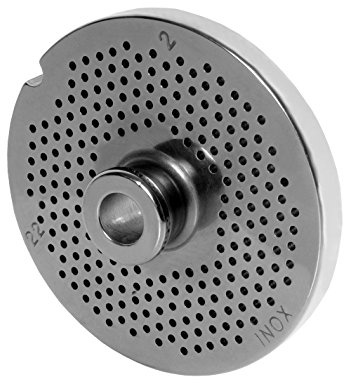 Inox Disque à trous avec taille 22–2,0 mm alésage – Moyeu pour hachoir à viande Taille 22