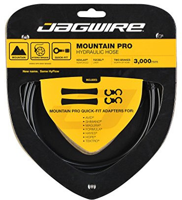 Jagwire 18009408 Set Tubi Freno Hyflow in Teflon e Kevlar, 3000 mm, Argento