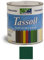 SMALTO SINTETICO TASSOIL LT.0,75 PER ESTERNO/INTERNO LEGNO/FERRO, (VERDE VITTORIA)