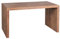 FineBuy Schreibtisch Massiv-Holz Akazie 140 cm Computertisch Echtholz Design Ablage Büro-Tisch Landhaus Größe wählbar